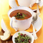 Tomato Cream Soup with Cranberry Pesto » US Cranberries