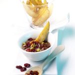 Cranberry Dip with Fried Potato Wedges » US Cranberries