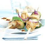 Grilled Turkey Kebabs with Cranberry Dip » US Cranberries