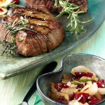 Spicy Cranberry Onion Dip Marinated Steak » US Cranberries