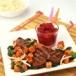 Venison Filet with Cranberry Relish » US Cranberries