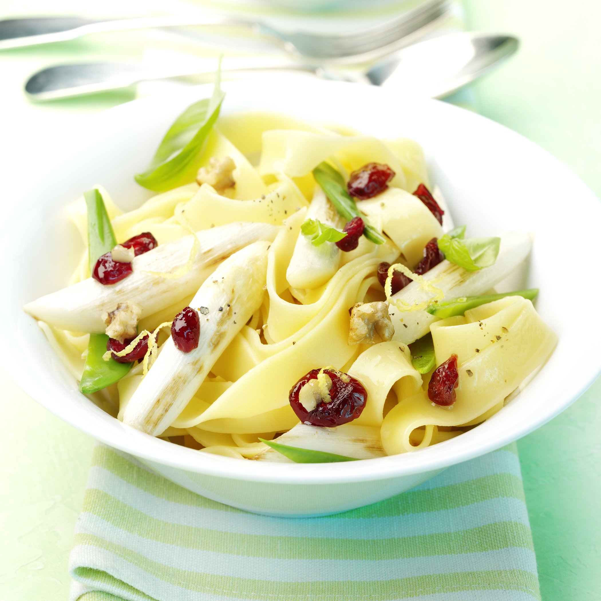 Cranberry Asparagus Pasta