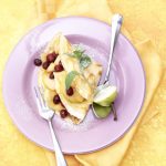 Cranberry Pear Crepes » US Cranberries