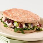 Cranberry Chicken Salad on Flatbread » US Cranberries