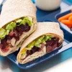 Cranberry Salsa Chicken Salad Wrap » US Cranberries