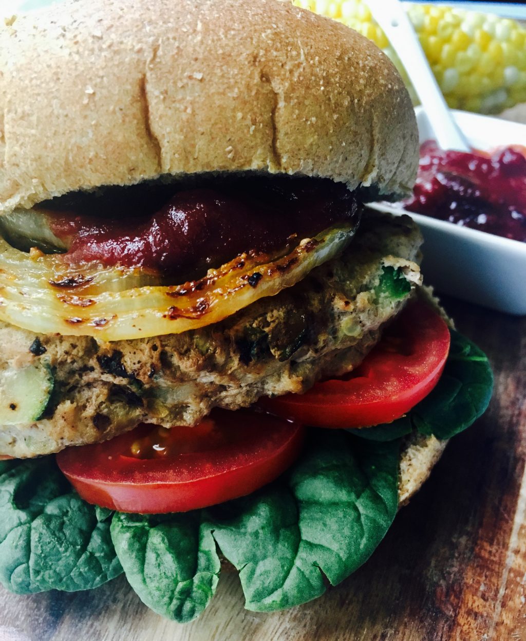 Cranberry Cowgirl Burgers