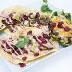Cranberry, Kale and Quinoa Stuffed Poblano Peppers and Duck Tacos » US Cranberries