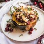 Savory Cranberry Stuffed Acorn Squash » US Cranberries