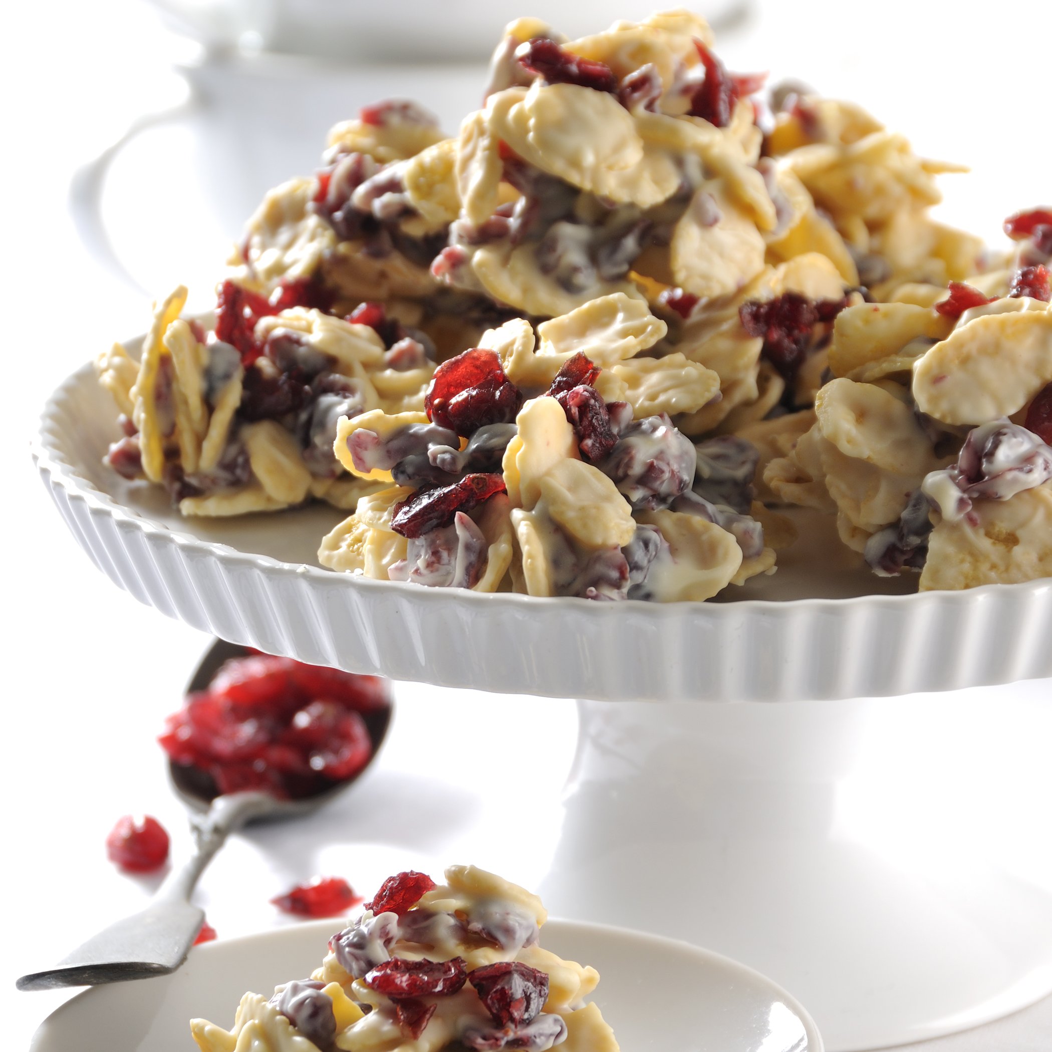 White Chocolate Cranberry Clusters