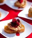 Chicken Rillettes on Toasted Bread w/ Pickled Cranberries » US Cranberries