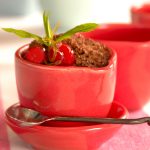 Dark Chocolate Mousse with Cranberries & Lime » US Cranberries