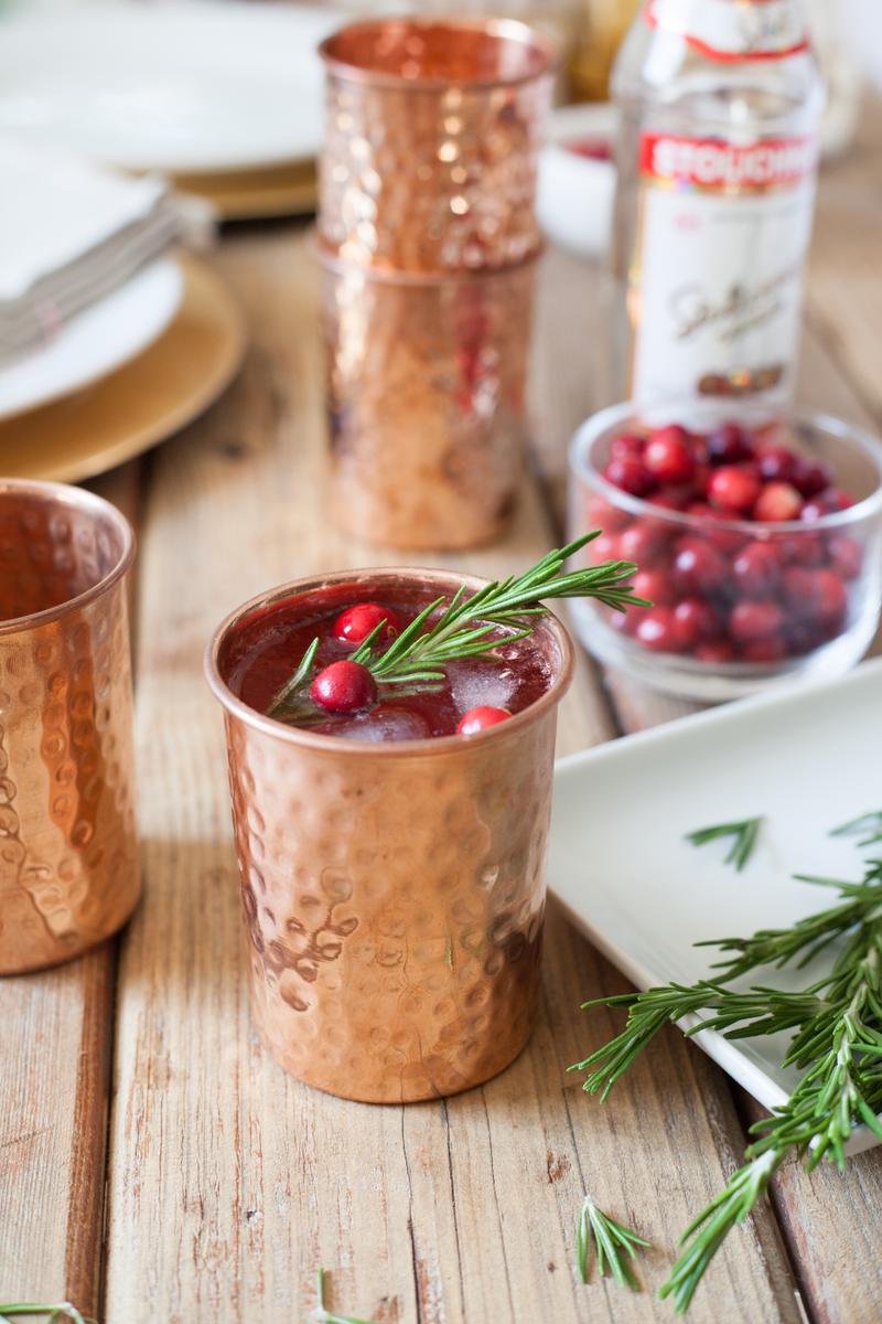 Cranberry Mule Cocktail