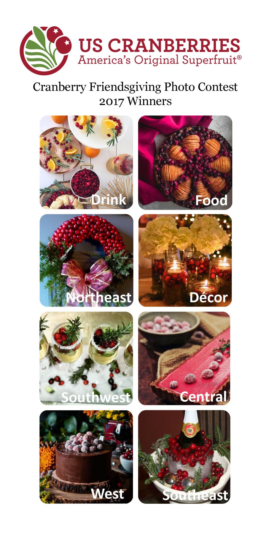 2017 Cranberry Friendsgiving Photo Contest Winners