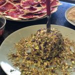 Pistachio Cranberry Cheese Ball with Baked Pita Chips » US Cranberries