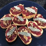 Cranberry Chia Jam & Candied Sage Crostini » US Cranberries