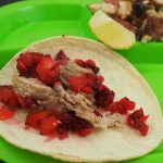 Pulled Pork Taco with Cranberry Salsa » US Cranberries