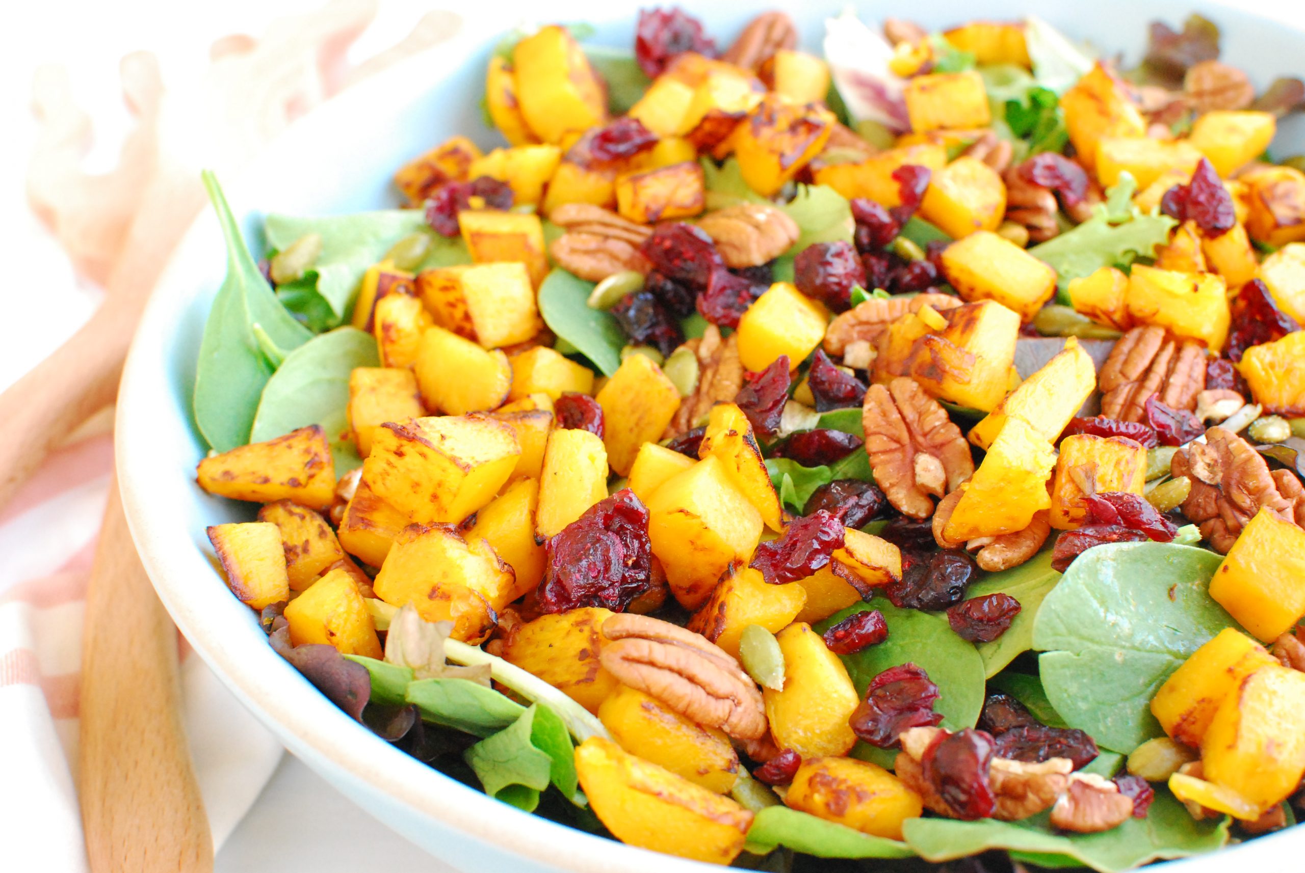 Cranberry Fall Harvest Salad » US Cranberries