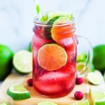 Sparkling Ginger and Lime Cranberry Drink » US Cranberries