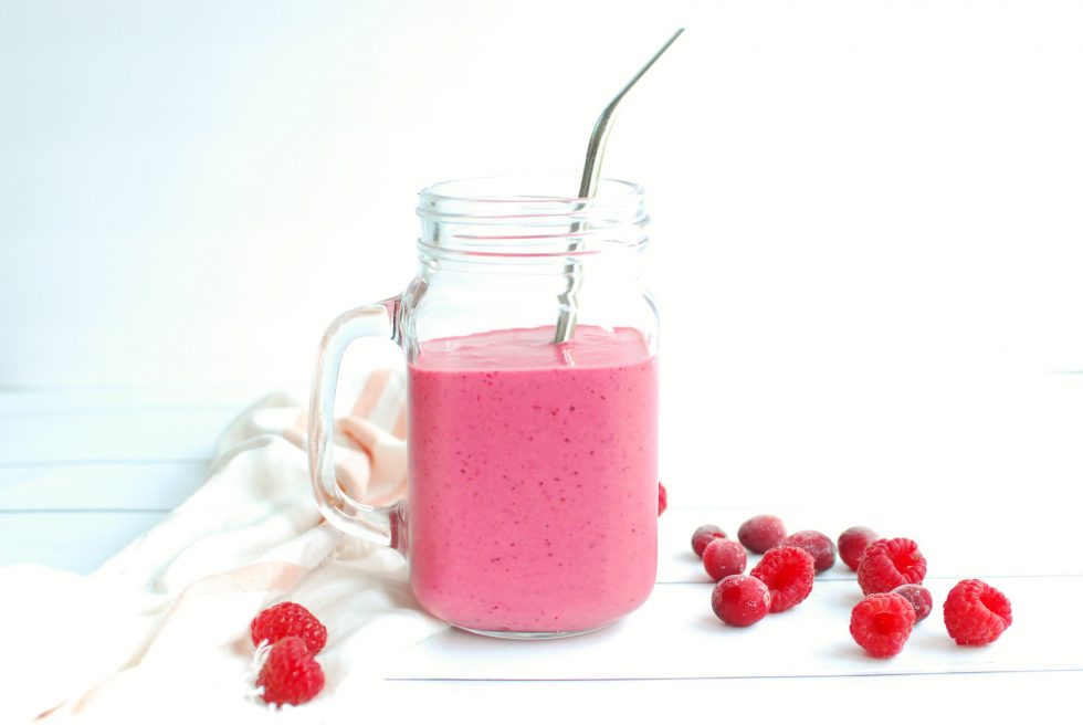Cranberry Raspberry Yogurt Smoothie » US Cranberries